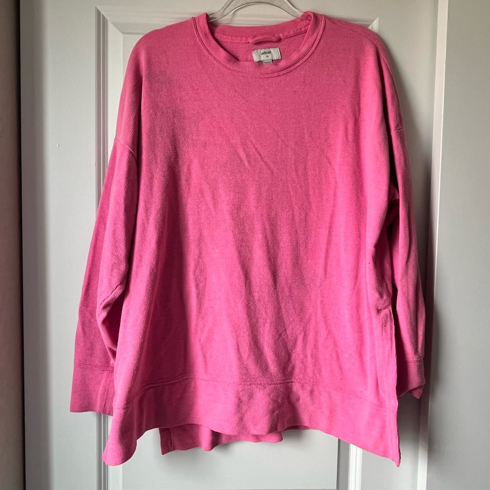 Aerie Hot Pink Pullover Sweater